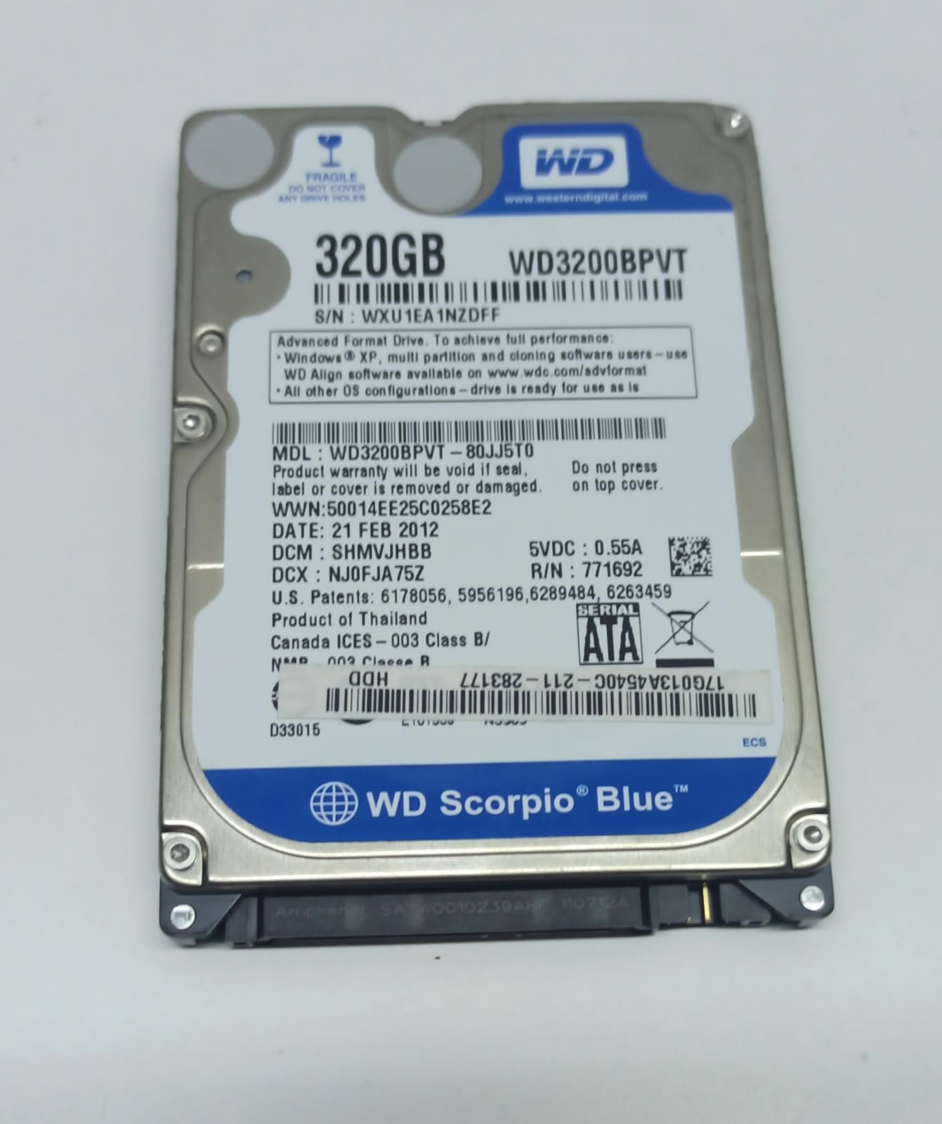 2.EL HDD 2.5 320GB MUHTELİF MARKA