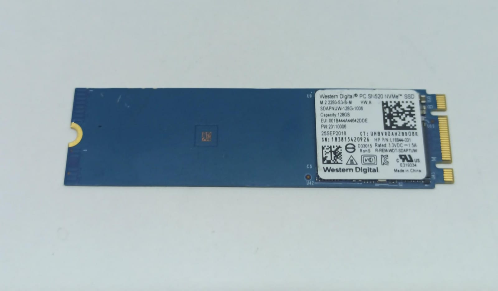 2.EL HDD SSD 128GB M2 NVME MUHTELİF MARKA UZUN