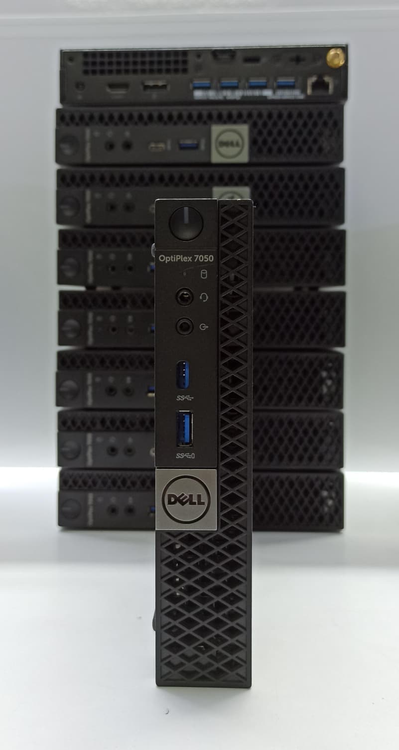 2.EL MİNİ PC DELL OPTİPLEX 7050 D10U İ3 6.NESİL 8GB DDR4 RAM 256GB SSD HDMI DP