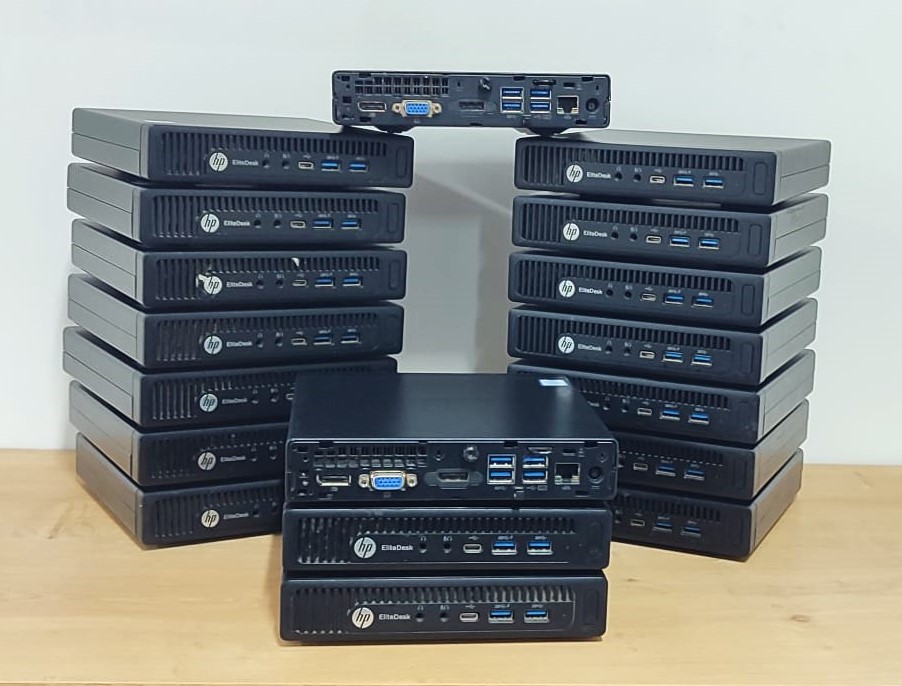 2.EL MİNİ PC HP ELİTEDESK 800 G2 İ5 6.NESİL 8GB RAM 256GB SSD DİSPLAY VGA