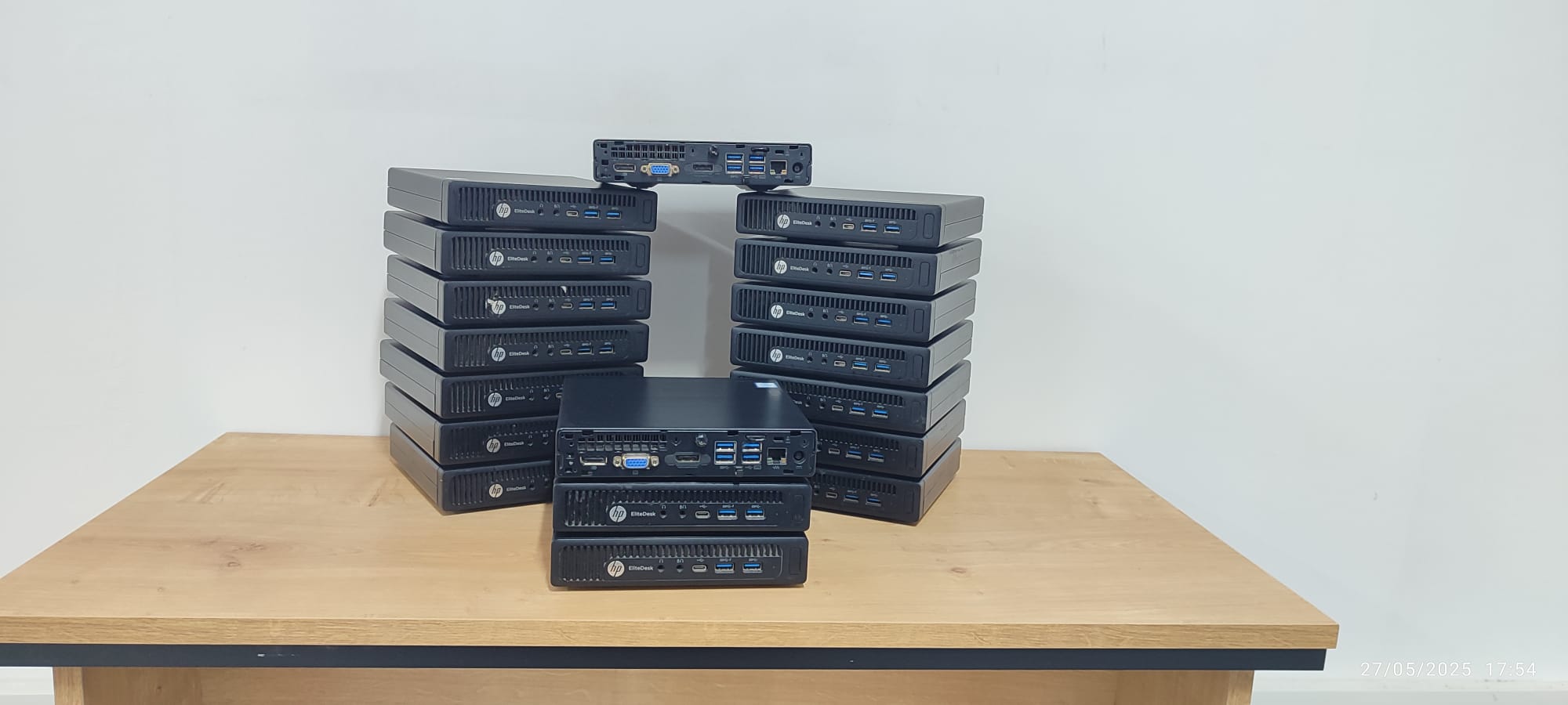 2.EL MİNİ PC HP ELİTEDESK 800 G2 İ5 6.NESİL 8GB RAM 256GB SSD DİSPLAY VGA