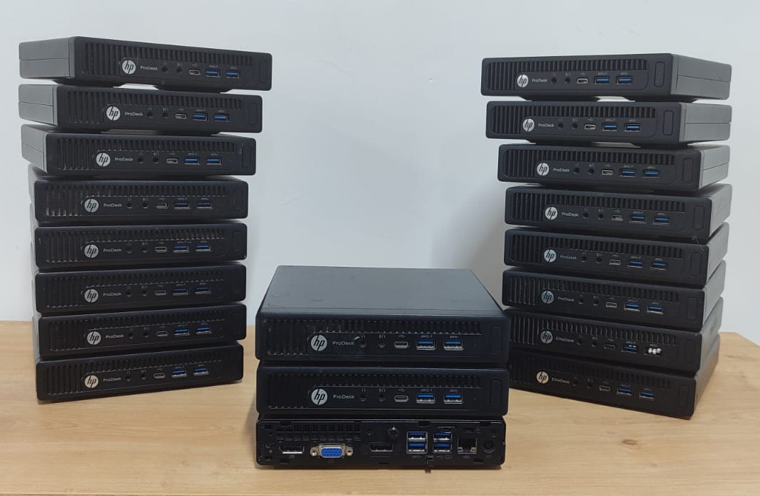 2.EL MİNİ PC HP PRODESK 600 G2 İ5 6.NESİL 8GB RAM 256GB SSD DİSPLAY VGA