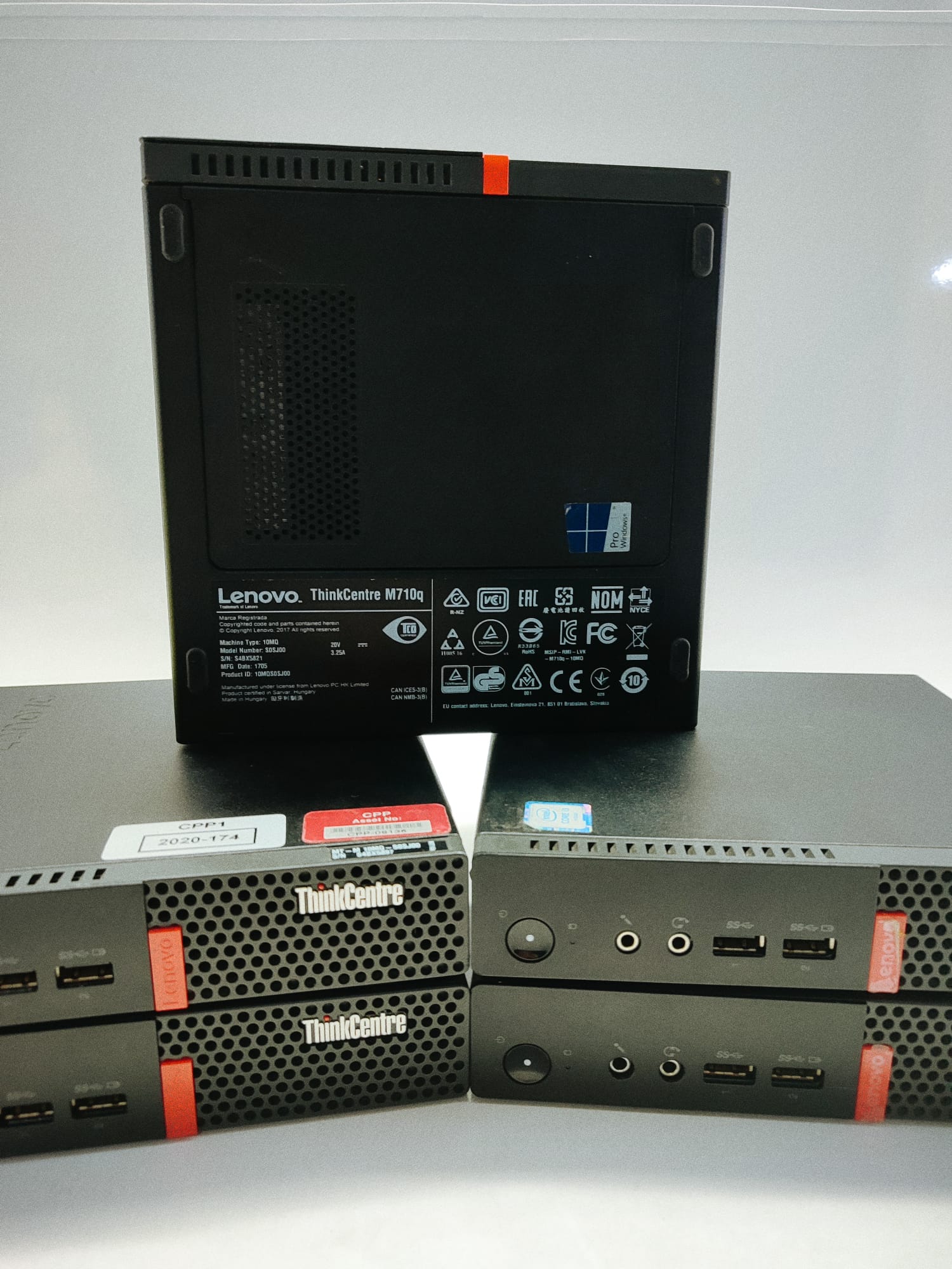 2.EL MİNİ PC LENOVO M710Q İ3 6.NESİL 8GB RAM 128GB SSD 2X DP