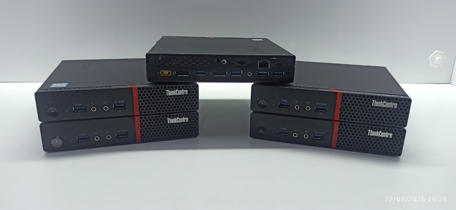 2.EL MİNİ PC LENOVO THİNKCENTER M700 İ5 6.NESİL 8GB RAM 128GB SSD 2X DİSPLAY