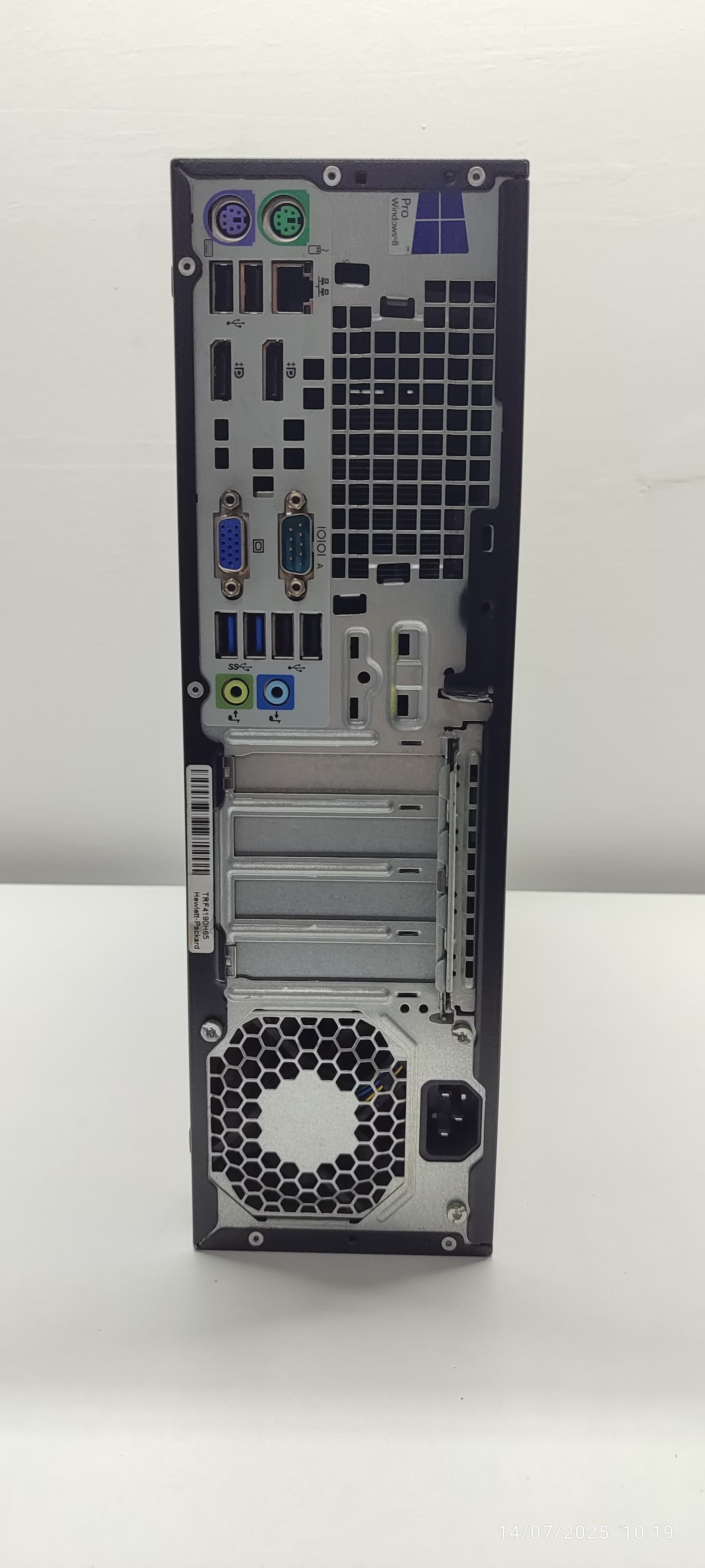 2.EL PC YATAY HP 800 G1 İ5 4.NESİL 8GB RAM 256GB SSD