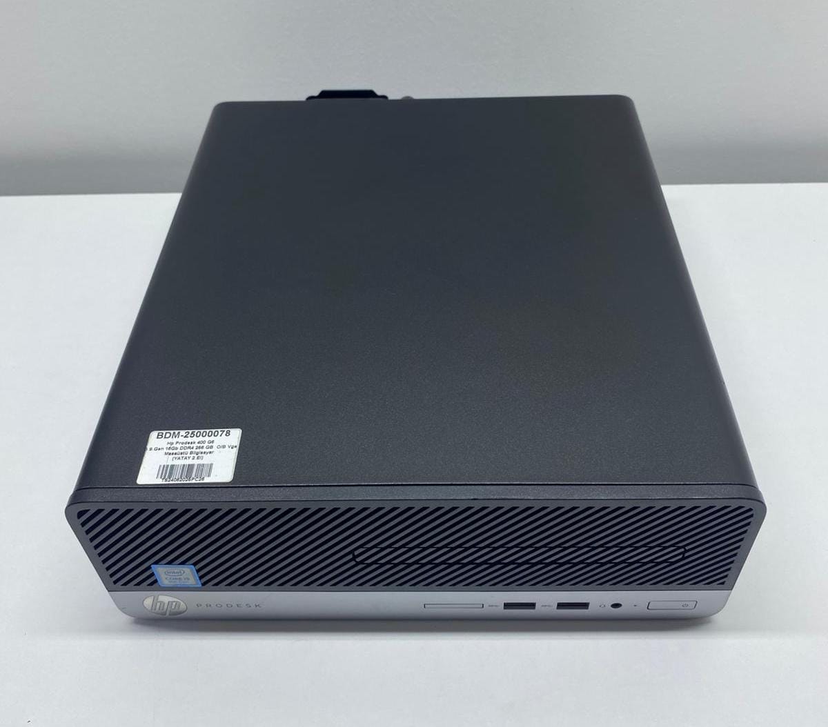 2.EL PC YATAY HP PRODESK 400 G6 SFF İ5 9.NESİL 16GB RAM 256GB M2 SSD