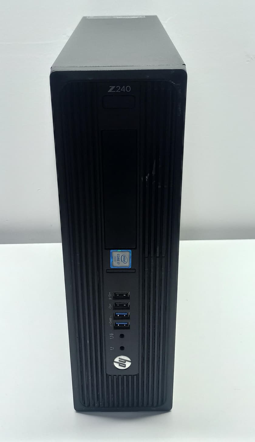 2.EL PC YATAY HP Z240 İ7 6.NESİL 16GB RAM 512GB  SSD WORKSTATİON