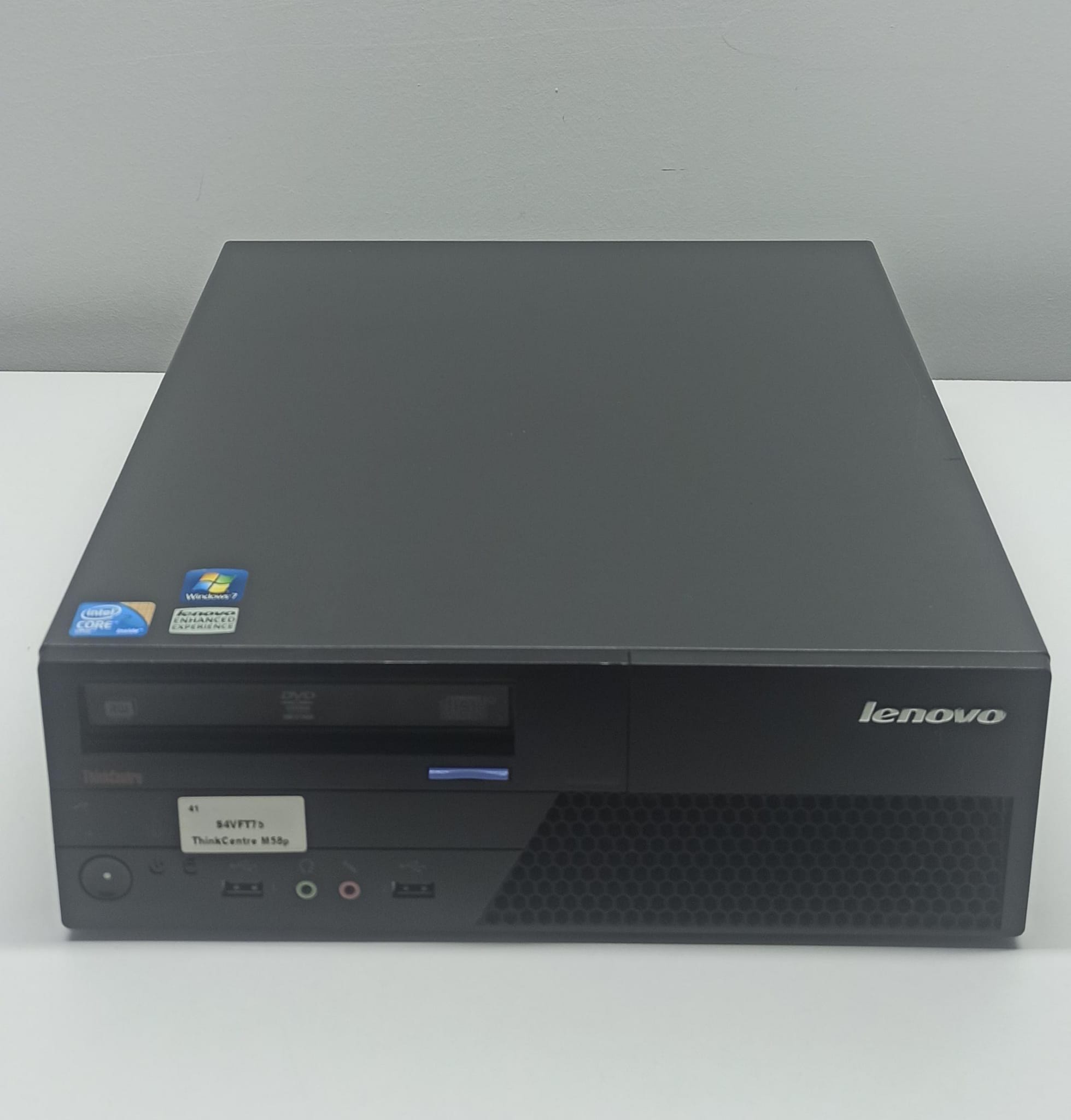 2.EL PC YATAY LENOVO LENOVO M58P CORE2 DUO 8GB RAM 256GB SSD O/B VGA