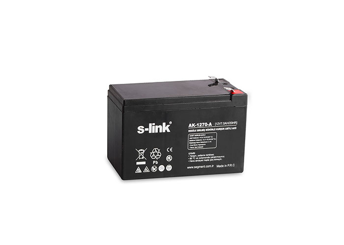 AKÜ S-LİNK AK-1270-A 12V / 7AH BATTERY