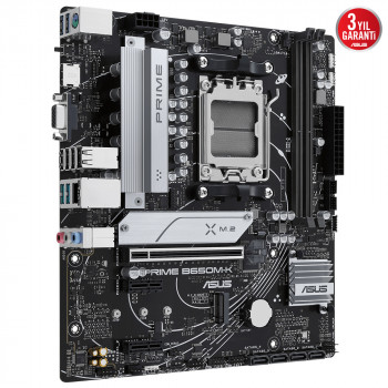ANAKART ASUS PRIME B650M-K DDR5 6400+(OC) HDMI VGA M.2 AMD AM5