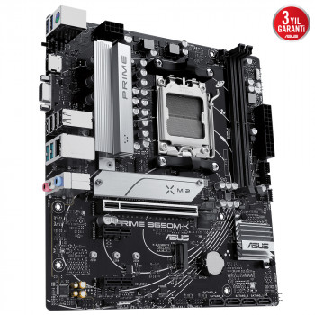ANAKART ASUS PRIME B650M-K DDR5 6400+(OC) HDMI VGA M.2 AMD AM5
