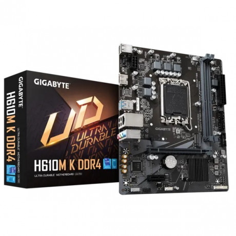 ANAKART GIGABYTE H610M K DDR4 3200MHZ HDMI M.2 MATX 1700P