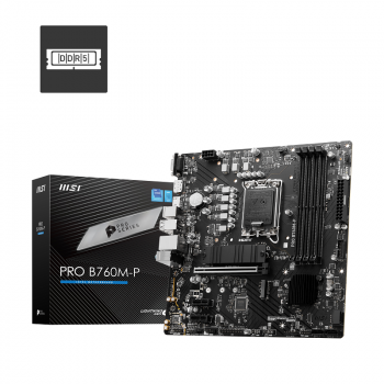 ANAKART MSI PRO B760M-P DDR5 6800MHZ(OC) M.2 M.2 HDMI MATX 1700P