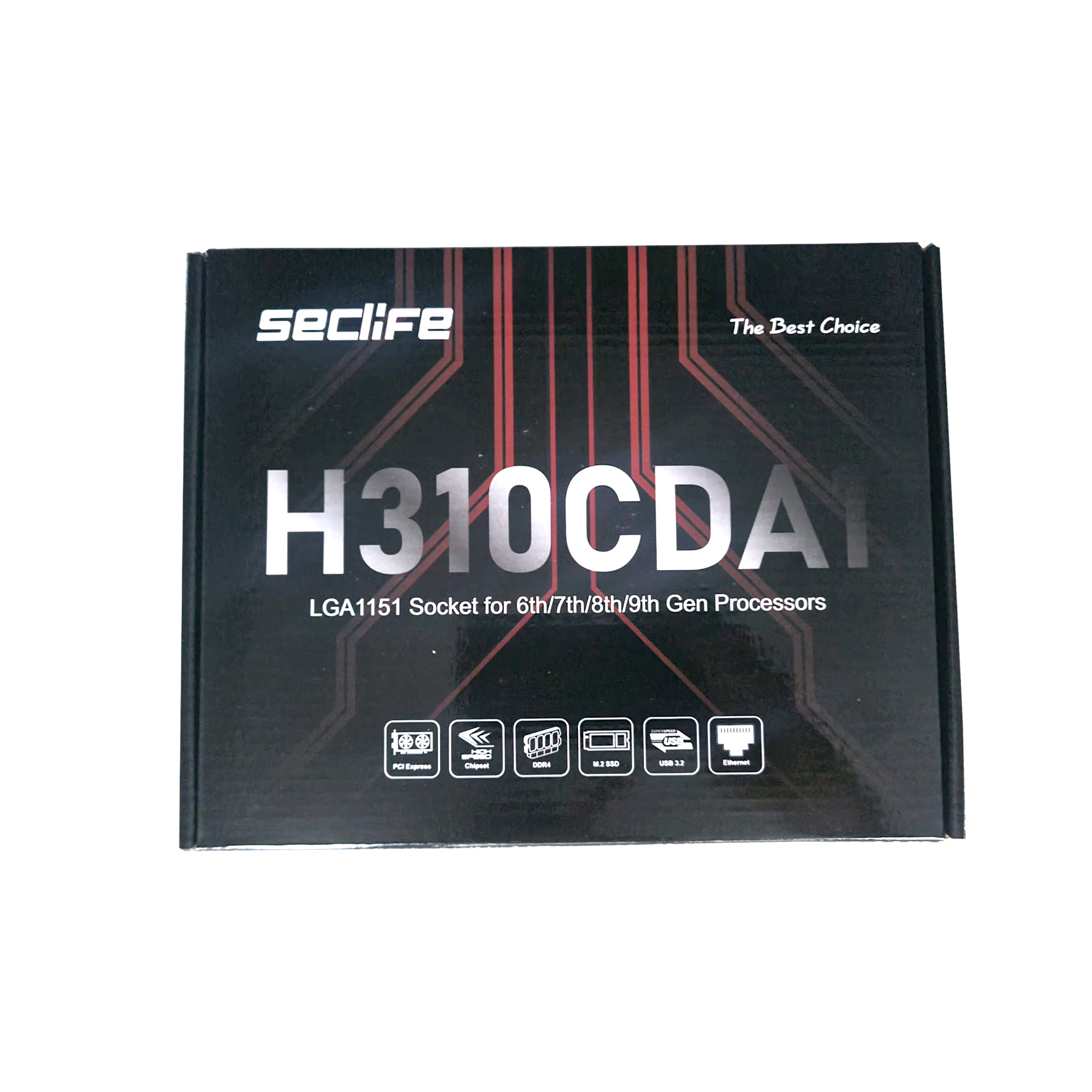 ANAKART SECLIFE H310 DDR4 M2 HDMI VGA SES ETHERNET1151 PIN 6.7.8.9.NESİL