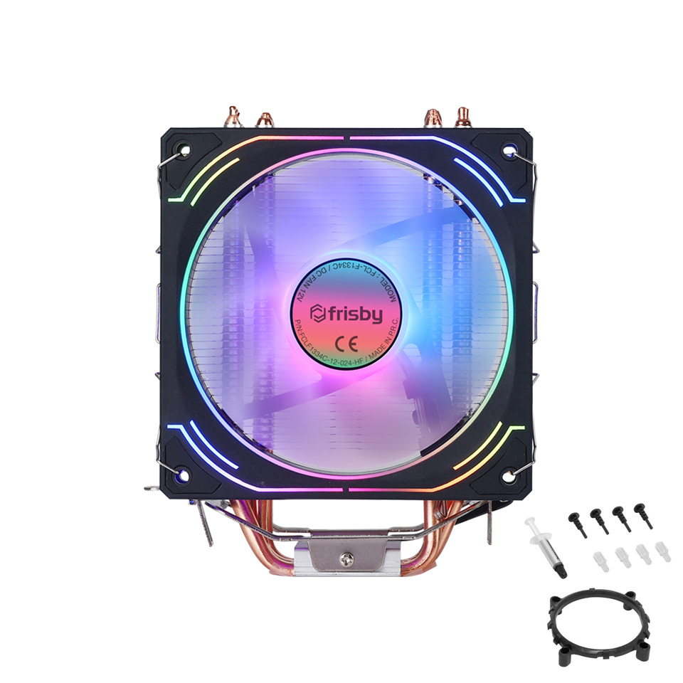 FAN CPU KULE TİPİ COLOR FRİSBY FCL-F1334C ARGB