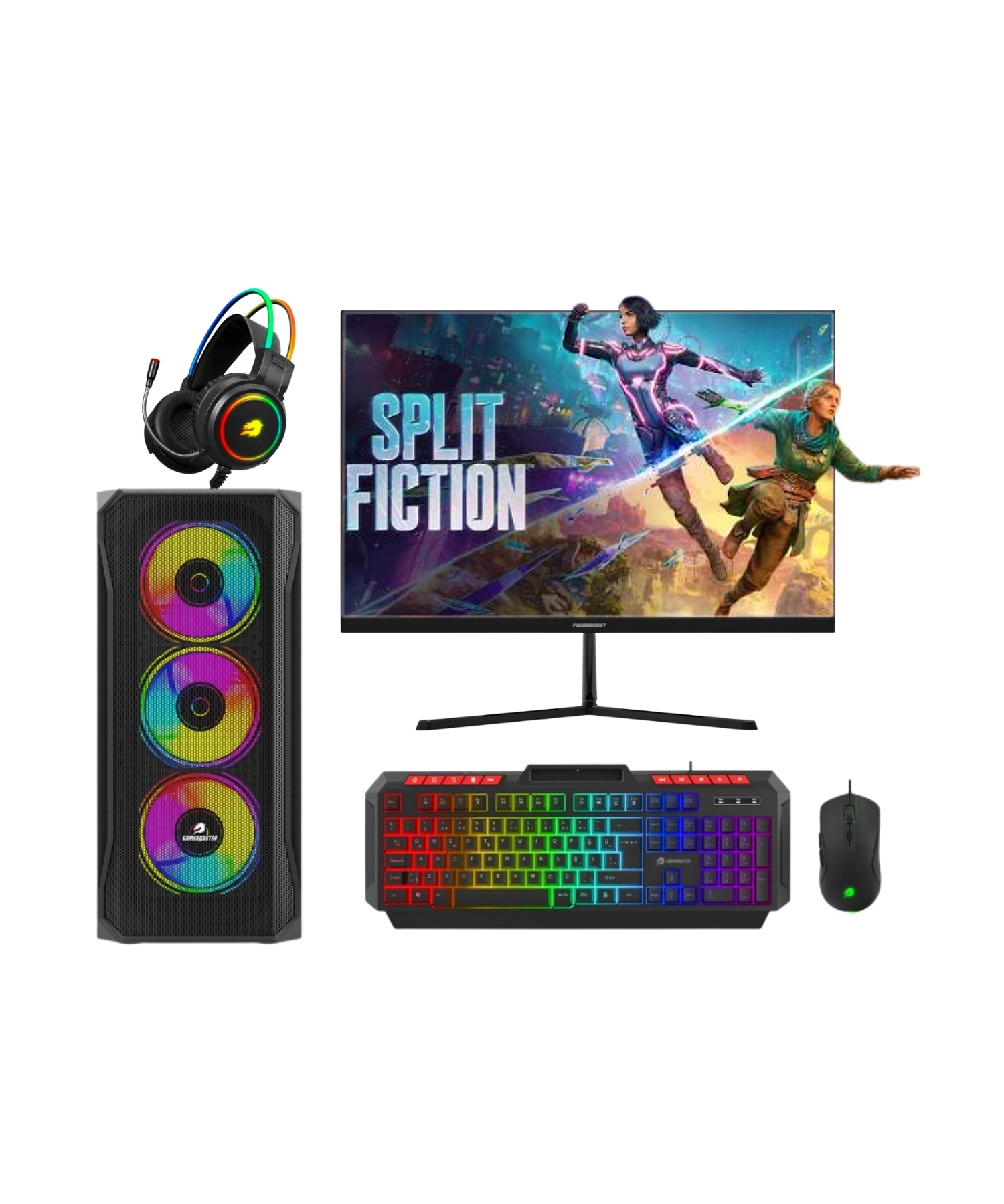 GAMEBOOSTER İ7 13.NESİL 13700KF 32GB DDR5 1TB M2 5060Tİ VGA 