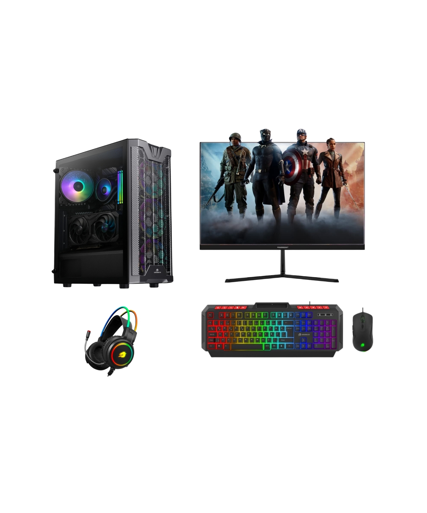 GAMEBOOSTER İ9 14.Nesil 14900KF 32GB DDR5 1TB M2 3050 VGA 