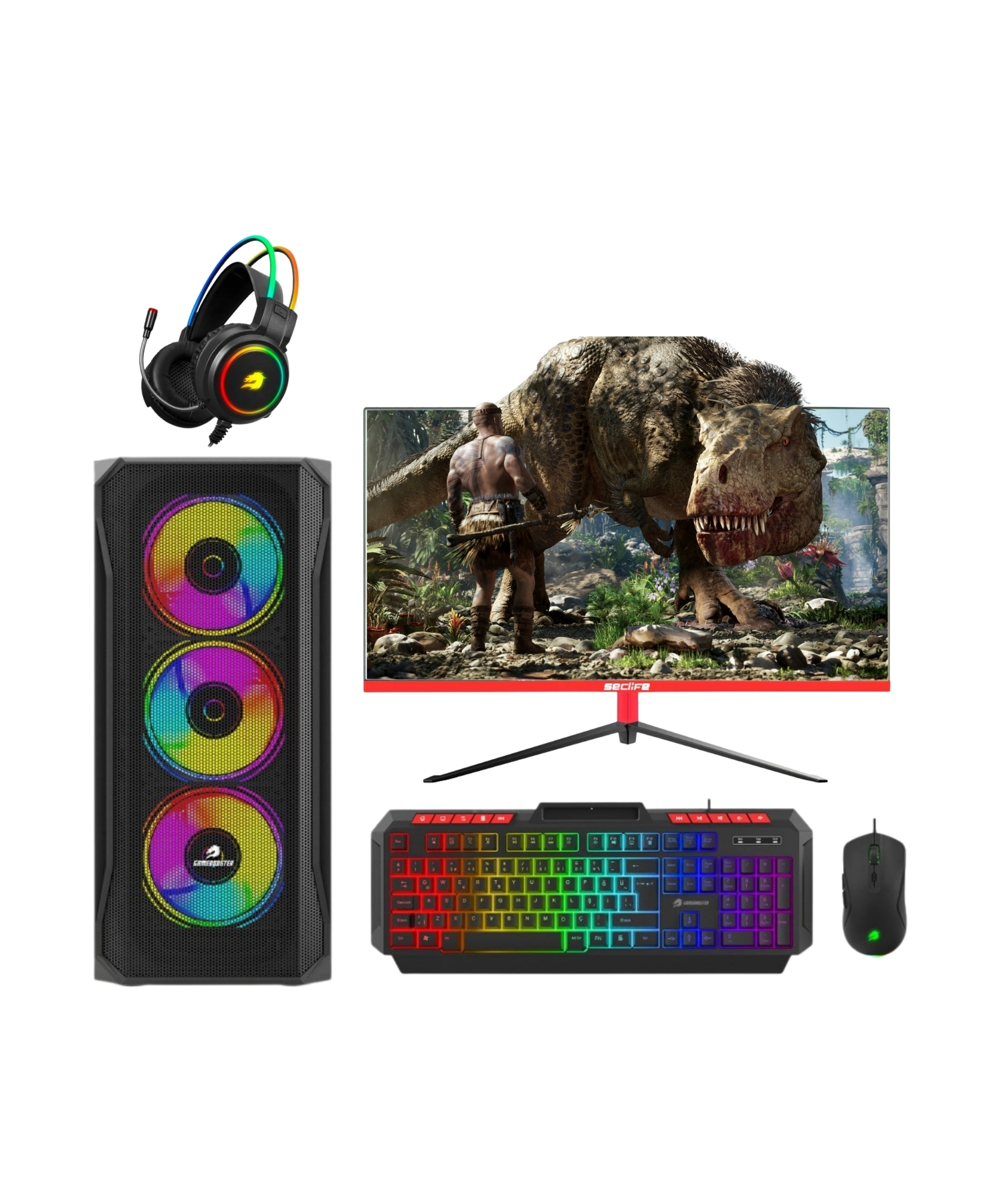 GAMEBOOSTER RYZEN 5 5600 32GB DDR5 1TB M2 5060Tİ VGA 