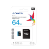 HAFIZA KARTI 64GB ADATA PREMİER100MB/S CLASS10 A1 ADAPTÖRLÜ MİCROSDXC HAFIZA KARTI ürününün detaylarını incele HAFIZA KARTI 64GB ADATA PREMİER100MB/S CLASS10 A1 ADAPTÖRLÜ MİCROSDXC HAFIZA KARTI
