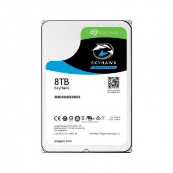 HDD 3.5 8TB SEAGATE SKYHAWK 256MB 7/24 RV ST8000VX010 7/24 GUVENLIK DİSKİ