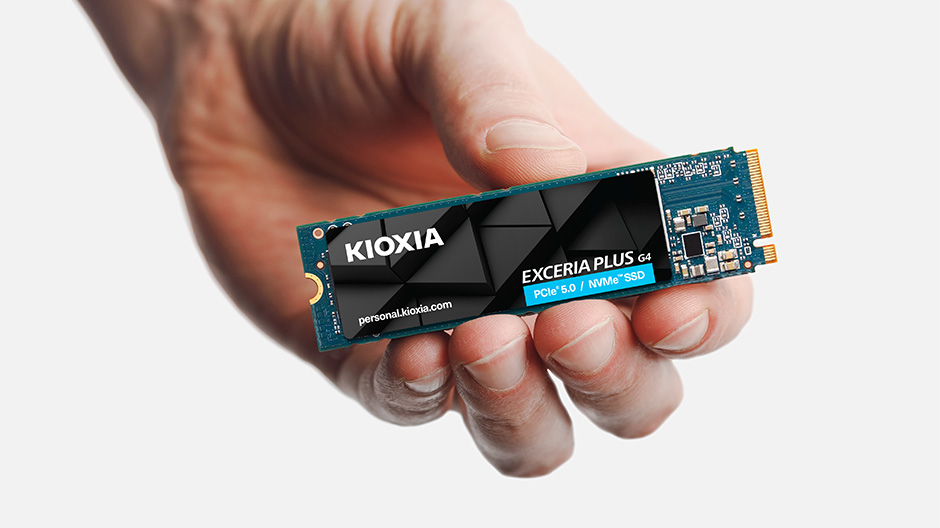 HDD SSD 2TB M2 NVME KIOXIA EXCERIA PLUS G4 R:10000 MB/S W:8200 MB/S