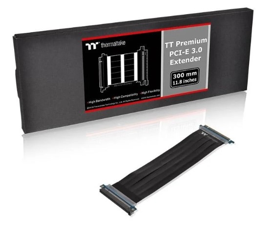 KABLO RİSER THERMALTAKE PCI-E 3.0 X16 300MM KABLO RİSER THERMALTAKE PCI-E 3.0 X16 300MM