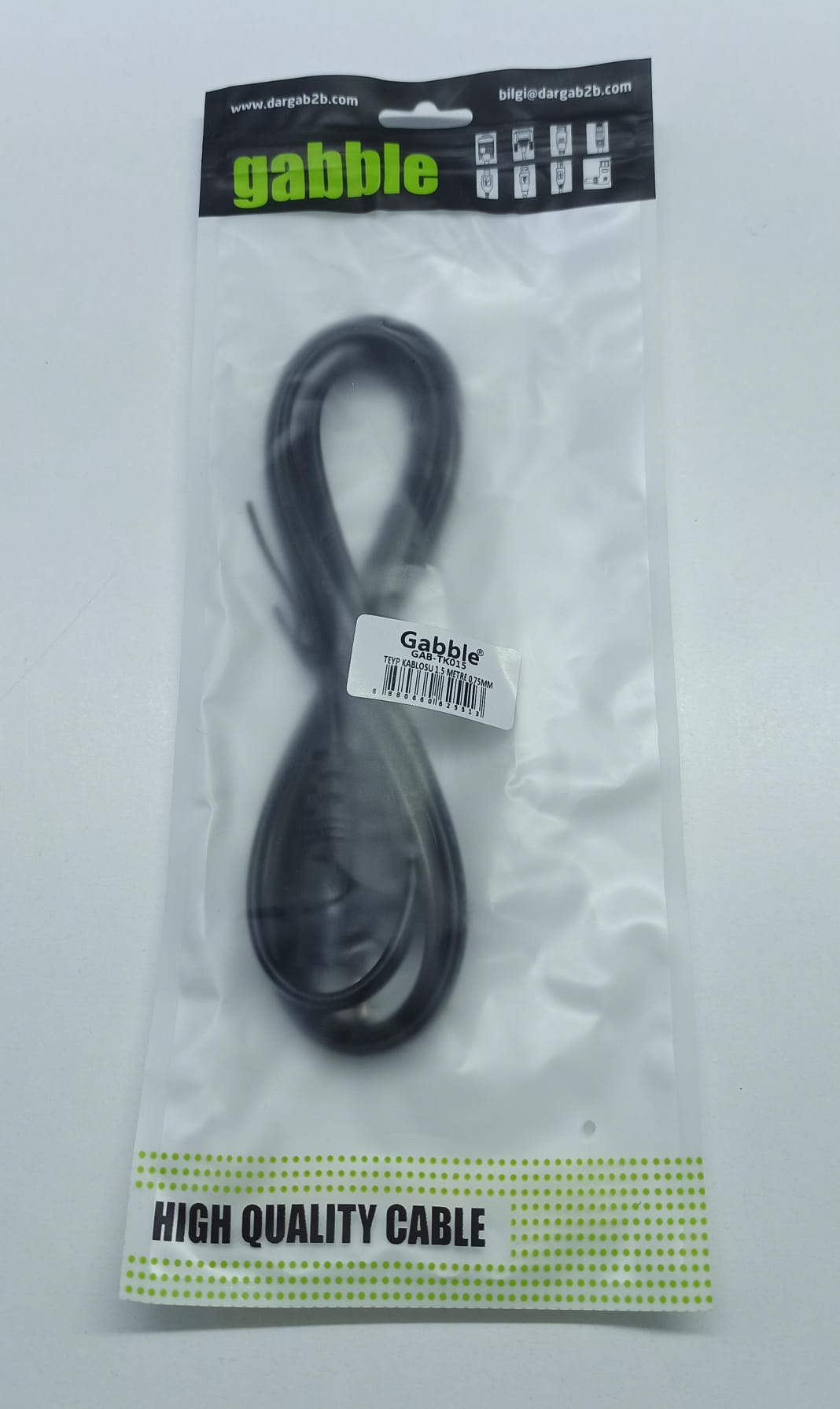 KABLO TEYP GÜÇ KABLOSU 1.8 METRE OEM