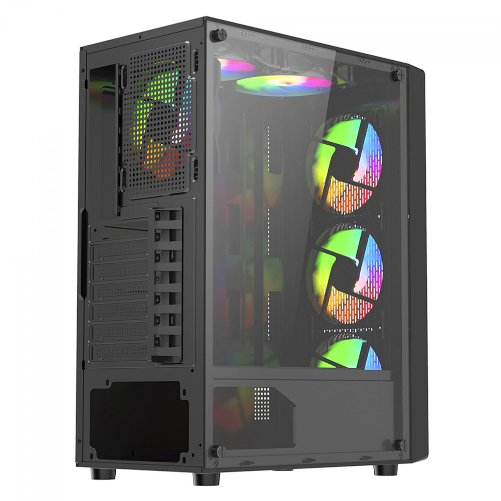 KASA 400W TURBOX ALPHACORE USB 3.0 SİYAH GAMİNG BİLGİSAYAR KASASI