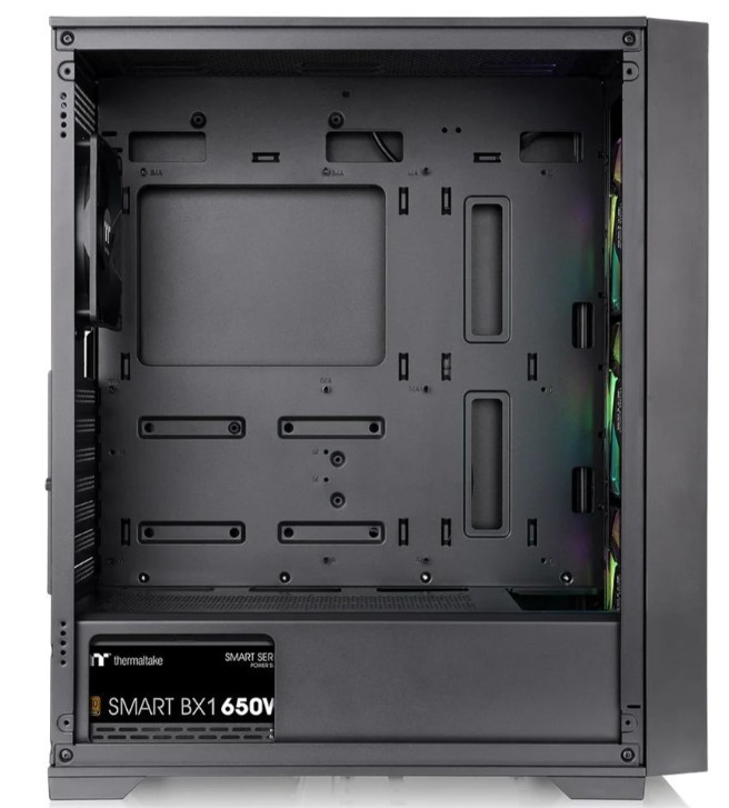 KASA 650W 80+ BRONZE THERMALTAKE V290 TG ARGB 3X120MM FAN MESH ÖN PANEL, PENCERELİ OYUNCU KASASI