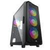 KASA 750W 80+ BRONZE POWERBOOST PB-P521B USB 3.0 ATX MESH ARGB FAN SİYAH KASA ürününün detaylarını incele KASA 750W 80+ BRONZE POWERBOOST PB-P521B USB 3.0 ATX MESH ARGB FAN SİYAH KASA