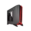 KASA CORSAİR CARBİDE SPEC-ALPHA SİYAH/KIRMIZI PENCERELİ GAMİNİG MİD TOWER KASA ( PSU YOK )