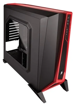 KASA CORSAİR CARBİDE SPEC-ALPHA SİYAH/KIRMIZI PENCERELİ GAMİNİG MİD TOWER KASA ( PSU YOK )
