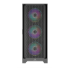 KASA POWERBOOST PB-P1600B USB 3.0 MESH ARGB FANLI GAMİNG SİYAH KASA  (PSU YOK)