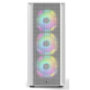 KASA POWERBOOST X-12W USB 3.0 MESH 4 X ARGB FANLI BEYAZ KASA (PSU YOK)