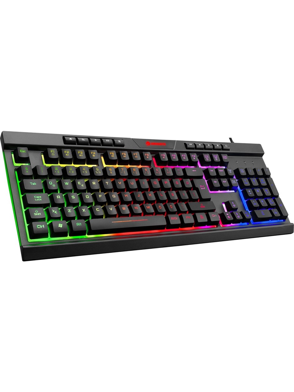 KLAVYE GAMEBOOSTER G69K OUTLANDER RAİNBOW AYDINLATMALI MEMBRANE OYUN KLAVYESİ