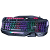 KLAVYE KABLOLU GAMING TURBOX BLADE DANCER TR-GK103 USB RAINBOW AYDINLATMA