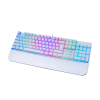 KLAVYE KABLOLU GAMING TURBOX TR-MK10PD RGB BEYAZ MEKANİK RAİNBOW KLAVYE