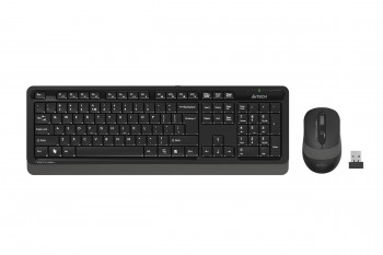 KLAVYE SET A4 TECH FG1010 Q 2.4 GHZ USB GRİ KLAVYE+MOUSE KABLOSUZ SET