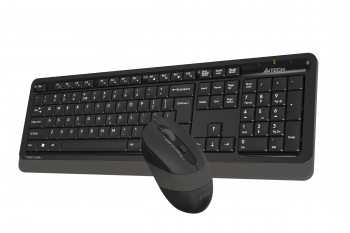 KLAVYE SET A4 TECH FG1010 Q 2.4 GHZ USB GRİ KLAVYE+MOUSE KABLOSUZ SET