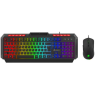 KLAVYE SET GAMEBOOSTER KM-11B KNİGHT SİYAH KLAVYE MOUSEGAMING