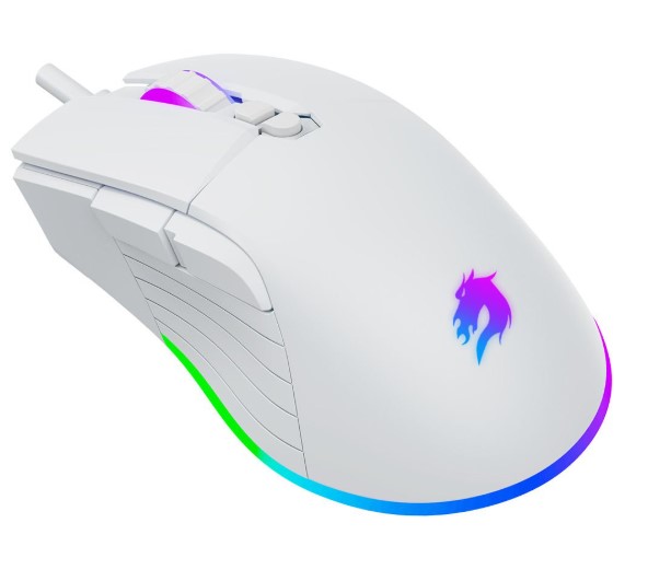 MOUSE GAMEBOOSTER M12 VİTAL RGB AYDINLATMALI BEYAZ PROFESYONEL GAMİNG MOUSE