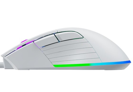 MOUSE GAMEBOOSTER M12 VİTAL RGB AYDINLATMALI BEYAZ PROFESYONEL GAMİNG MOUSE