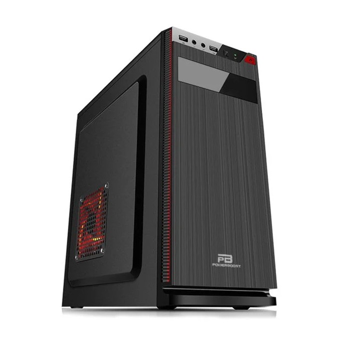 POWER SUPPLY 300W POWERBOOST VK-B001S ATX SHİNY PİANO SİYAH KASA