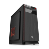 POWER SUPPLY 300W POWERBOOST VK-B001S ATX SHİNY PİANO SİYAH KASA