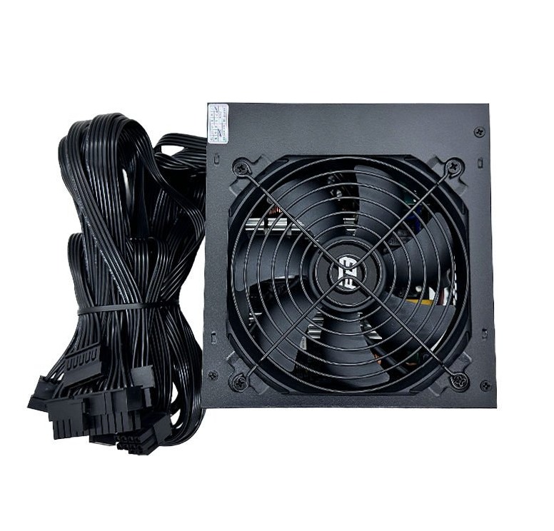 POWER SUPPLY 600W POWERBOOST PB600AB APFC 2*PCI-E 6+2 PİN 12CM SİYAH FANLI ATX PSU (BULK)