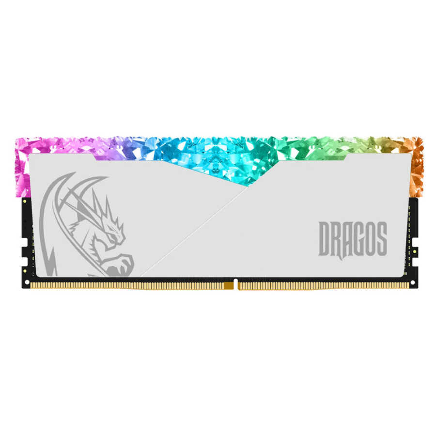 RAM PC 16 GB DDR4 3200 MHZ DRAGOS SİRİUS VEGA M SOĞUTUCULU RGB BEYAZ