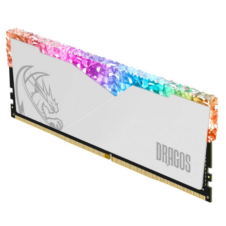 RAM PC 16 GB DDR4 3200 MHZ DRAGOS SİRİUS VEGA M SOĞUTUCULU RGB BEYAZ