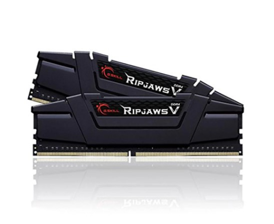 RAM PC 16GB DDR4 3200MHZ GSKILL RİPJAWSV SİYAH CL16 16GB (2X8GB) DUAL 1.35V