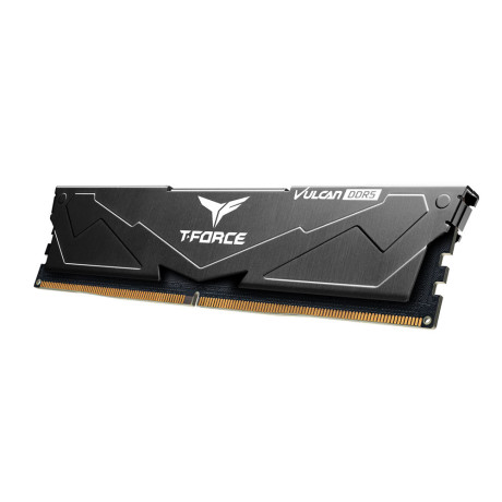 RAM PC 16GB TEAM T-FORCE VULCAN BLACK 1X16GB 6000MHZ DDR5 CL38 GAMİNG RAM (FLBD516G6000HC38G01)