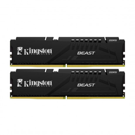 RAM PC 32GB DDR5 5200 MHZ CL36 DIMM KF552C36BBEK2-32TR KINGSTON BEAST SOĞUTUCULU